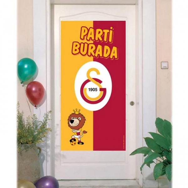 30 Teile Galatasaray Partyset Servietten Teller & Banner-Wimpel